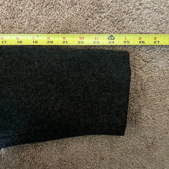 Esprit Womens Double Breasted Wool Pea Coat L Gray Classic Preppy Minimalist - Picture 8 of 9